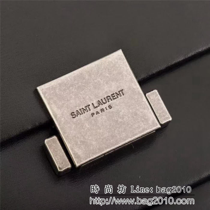 YSL聖羅蘭 專櫃最新同步 經典牙籤紋 手提前翻蓋肩背斜挎包 26819 YAS1026